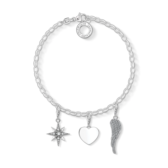 Geschenk Charm Club Stern, Herz & Flügel von Thomas Sabo, Schneller Versand - Nordicspectra.de