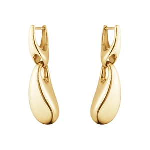 Reflect Ohrringe Gold von Georg Jensen, Schneller Versand - Nordicspectra.de