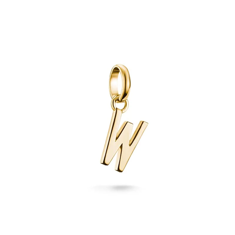 CC Connect Bokstav W Guld