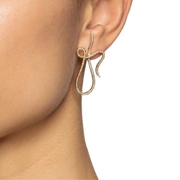 Shape Of A Dream & Stars Ear White Gold - Efva Attling örhängen - Snabb frakt & paketinslagning - Nordicspectra.se
