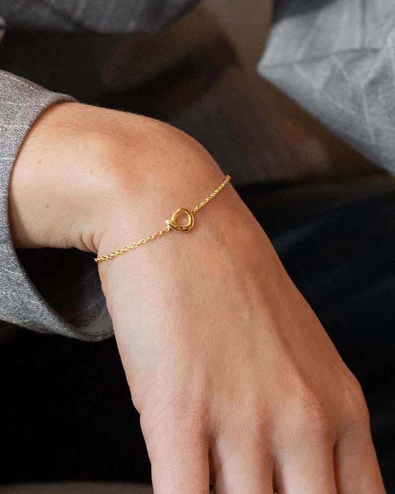 Ocean Drop Bracelet Gold - Drakenberg Sjölin Armband - Snabb frakt & paketinslagning - Nordicspectra.se