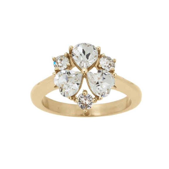Heart Sparkle Ring Gold - Edblad - Snabb frakt & paketinslagning - Nordicspectra.se