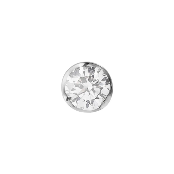 Georg Jensen Signature Diamonds Stiftörhänge 0.20 ct Vitguld - Georg Jensen - Designsmycken med snabba & trygga leveranser - Nordic Spectra