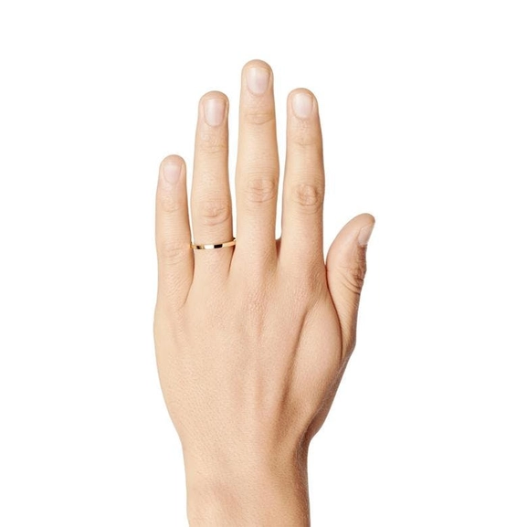 Plain & Signature Thin Ring Gold - Efva Attling ringar - Snabb frakt & paketinslagning - Nordicspectra.se