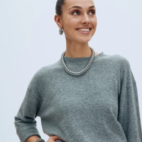 Edblads Palazzo Chain Necklace i glänsande stål