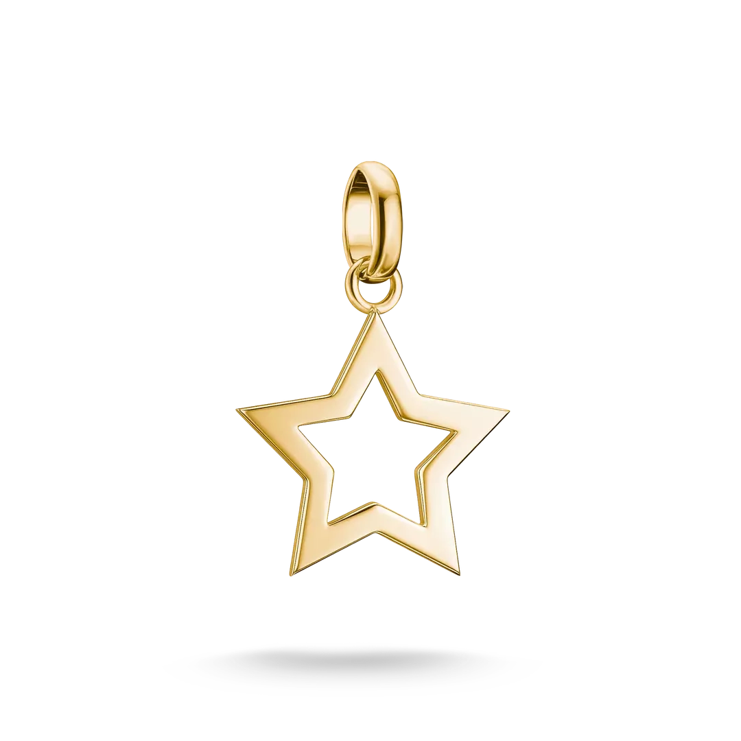 CC Connect Offener Sternanhänger Gold