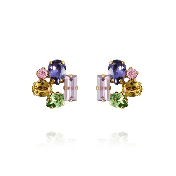 Noelle Stud Earrings i guld