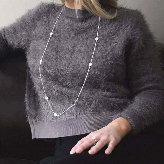 Rocky Shore Necklace Long - Drakenberg Sjölin Halsband - Snabb frakt & paketinslagning - Nordicspectra.se