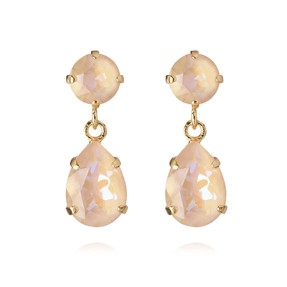 Mini Drop Earrings Gold Ivory Creme Delite - Caroline Svedbom - Snabb frakt & paketinslagning - Nordicspectra.se