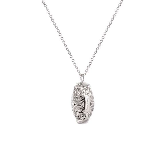 Letters Take Care Pendant Silver -CU Jewellery - Snabb frakt & paketinslagning - Nordicspectra.se