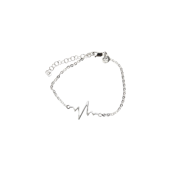 Heartbeat - Silber Armband von Sofia Wistam, Schneller Versand - Nordicspectra.de