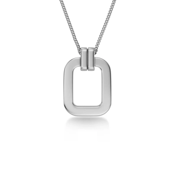 Edblad Plaza Necklace L Steel i glänsande rostfritt stål