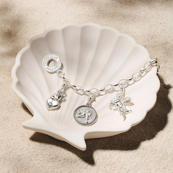 Charm Pendant Cupid Angel Silver - Thomas Sabo - Suuri valikoima & ilmainen lahjapaketointi - Nordicspectra.fi