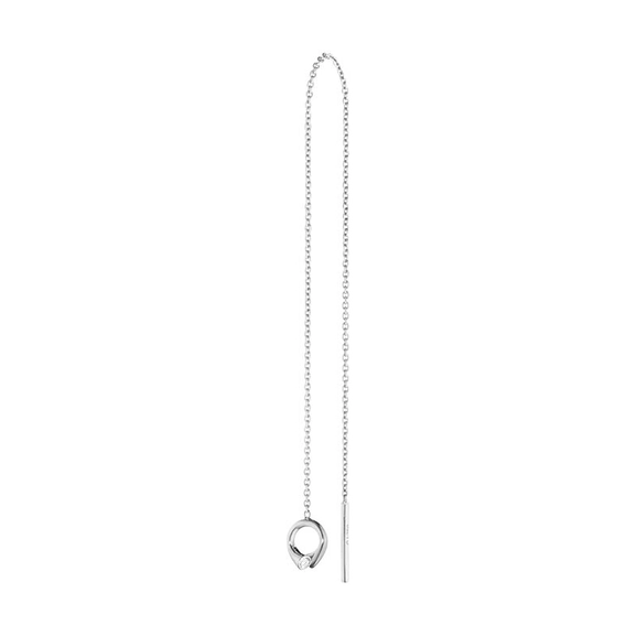Magic Einzelner Ohrring Weißgold von Georg Jensen, Schneller Versand - Nordicspectra.de