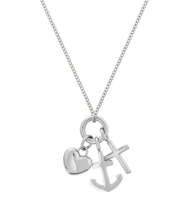 Faith Hope Love Necklace Steel - Edblad - Snabb frakt & paketinslagning - Nordicspectra.se