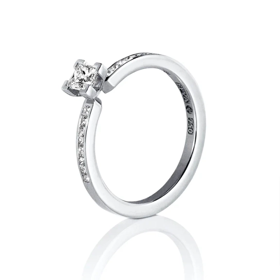 Pop Star Ring White Gold - Efva Attling - Vigsel- & Förlovningsringar
