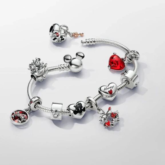 Disney Musse Pigg Moments Mrmkedjearmband med Lås - PANDORA - Snabb leverans & paketinslagning - Nordic Spectra