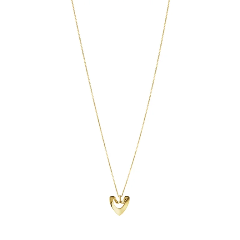 Heart Halsband 2024 Guld - Georg Jensen - Designsmycken med snabba & trygga leveranser
