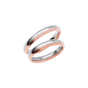 SR3012-3.5 Rose Gold/White Gold - Wedding & engagement rings - Schalins - Scandinavian design - Nordic Spectra