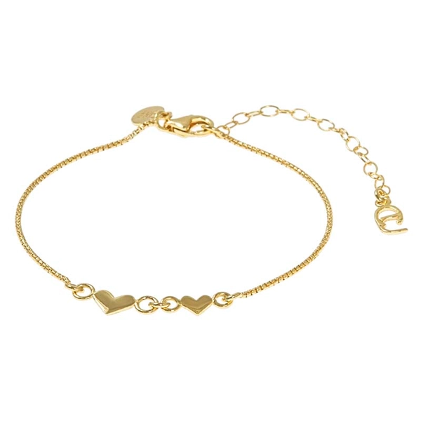 Love Bracelet Gold -CU Jewellery - Snabb frakt & paketinslagning - Nordicspectra.se