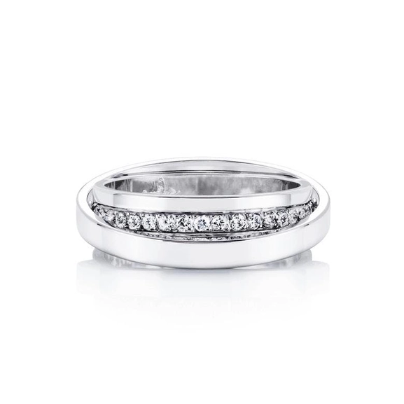 Two Of Us & Stars Ring White Gold - Efva Attling ringar - Snabb frakt & paketinslagning - Nordicspectra.se