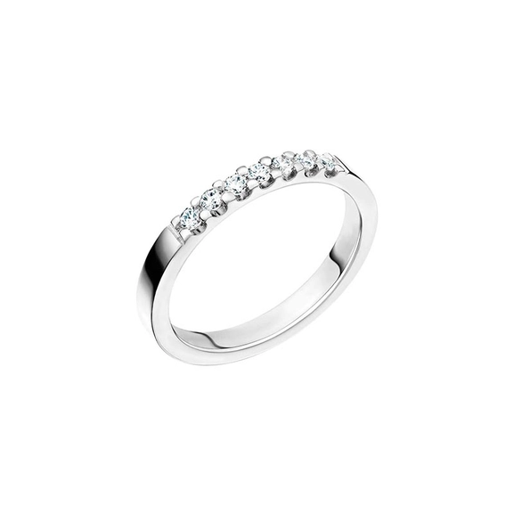 Lycka 0.21 White Gold - Wedding & engagement rings - Schalins - Scandinavian design - Nordic Spectra