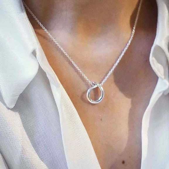 Ocean Small Single Necklace - Drakenberg Sjölin Halsband - Snabb frakt & paketinslagning - Nordicspectra.se