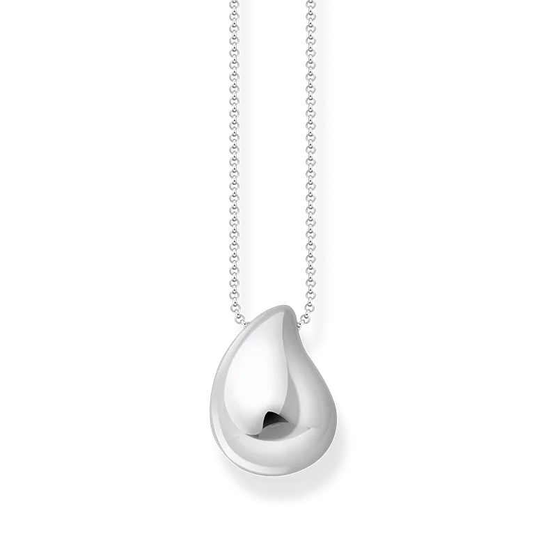 Thomas Sabo - Halsband med Droppformat Hängsmycke