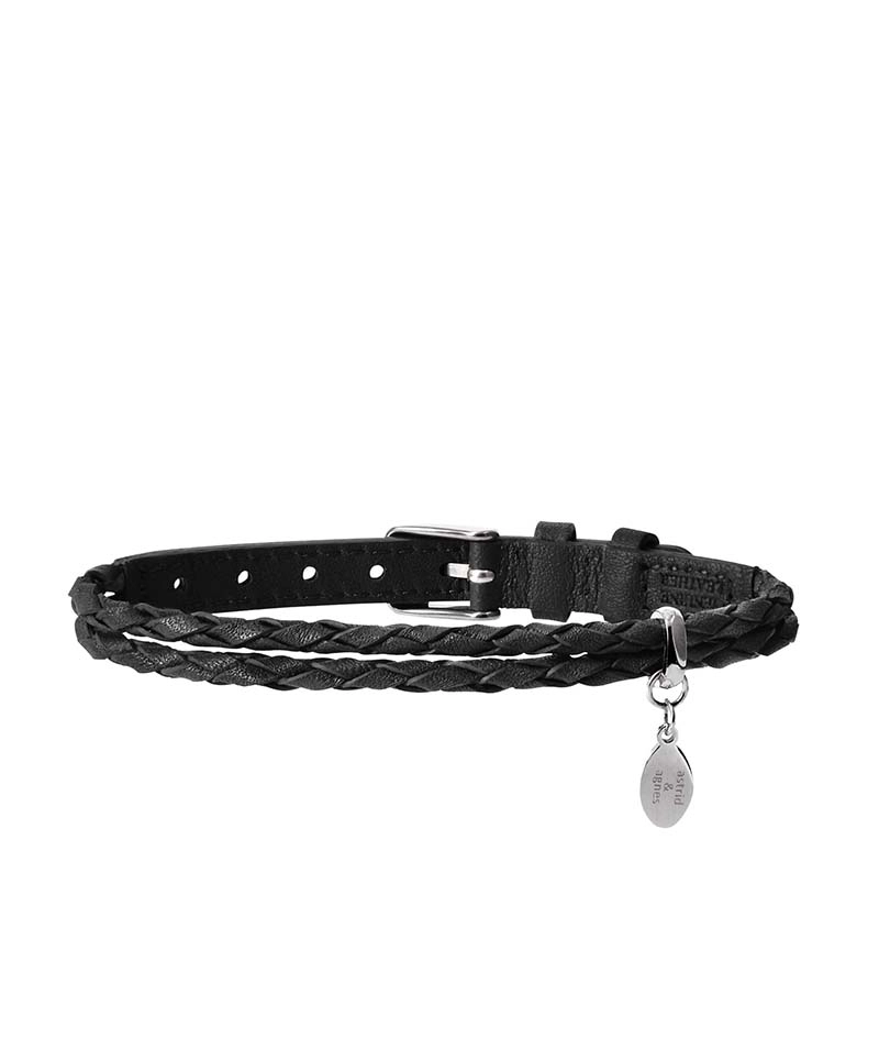 SVEA Armband Läder/Stål - Astrid & Agnes - Snabb frakt & paketinslagning - Nordicspectra.se