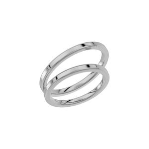 237-2 White Gold - Wedding & engagement rings - Schalins - Scandinavian design - Nordic Spectra