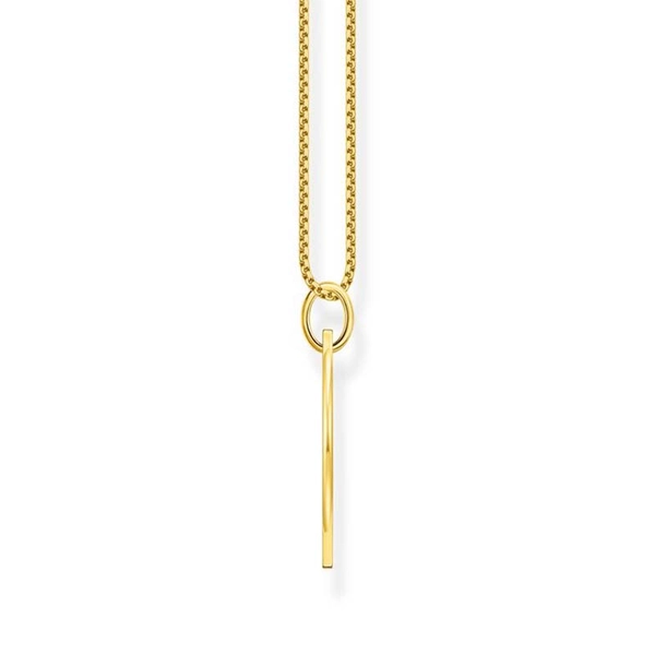 Kette Tag Groß Gold von Thomas Sabo, Schneller Versand - Nordicspectra.de