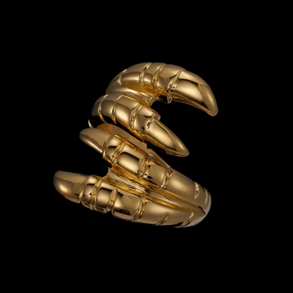 Claw Double Ring Gold - Maria Nilsdotter - 1-2 dagars leverans - Nordic Spectra