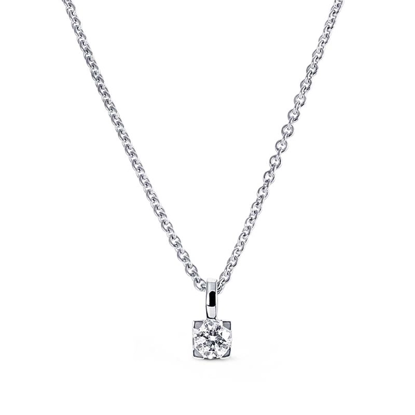 Sofia Diamond Necklace White Gold - Nordic Spectra - Suuri valikoima & ilmainen lahjapaketointi - Nordicspectra.fi