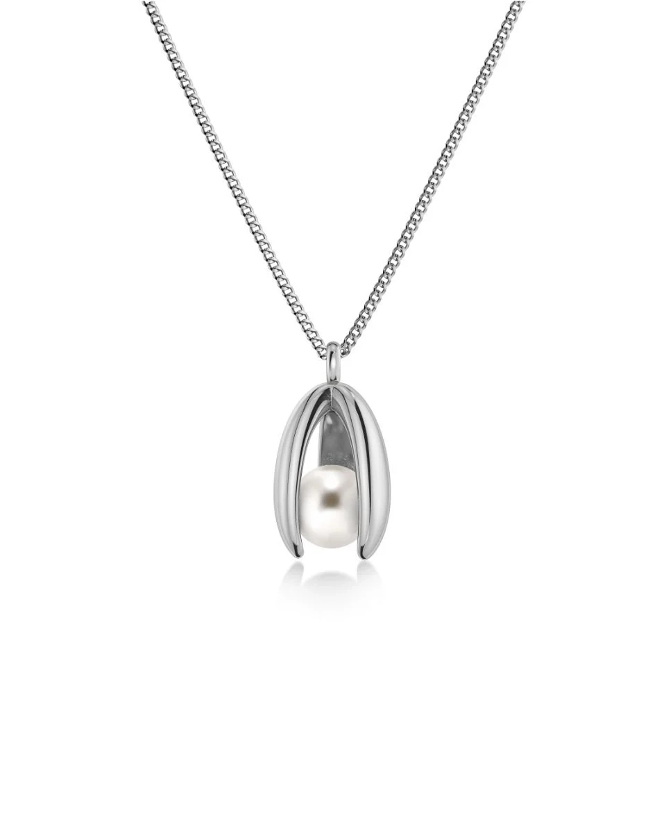 Edblad - Moonrave Necklace L Silver