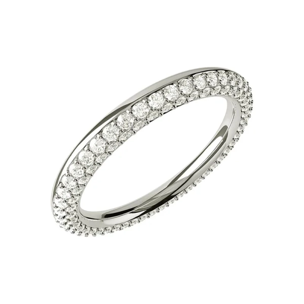 Aure 27 White Gold - Wedding & engagement rings - Schalins - Scandinavian design - Nordic Spectra