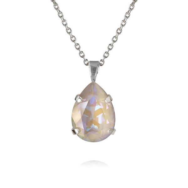 Mini Drop Necklace Rhodium Serene Delite - Caroline Svedbom - Snabb frakt & paketinslagning - Nordicspectra.se