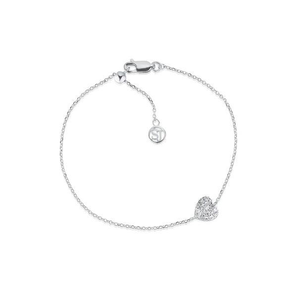 Caro Armband från Sif Jakobs i silver med gnistrande Cubic Zirconia-stenar
