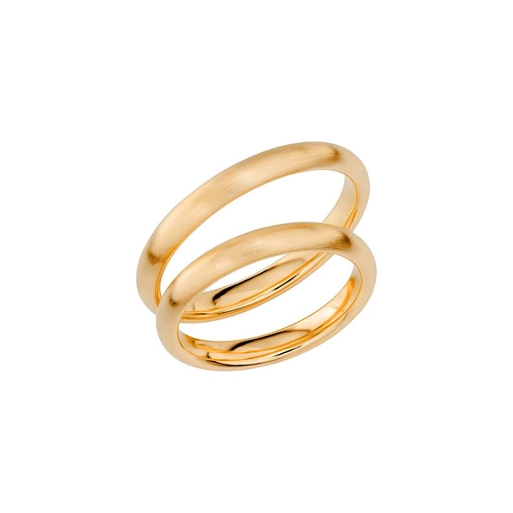 SR1024-3 Guld - Vigsel- & förlovningsringar - Schalins - Fri storleksändring* - Nordic Spectra