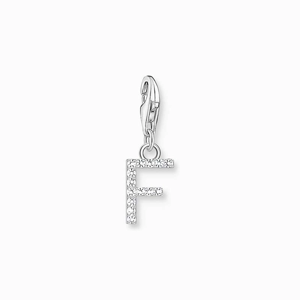 Kirjain F Kivillä Hela - Thomas Sabo - Suuri valikoima & ilmainen lahjapaketointi - Nordic Spectra