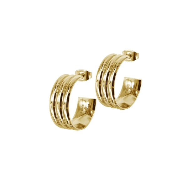 MONIQUE 20 mm Örhängen Guld - Astrid & Agnes - Nordic Spectra