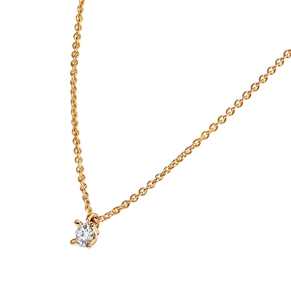 Stella Diamanthalsband Guld - Snabb frakt & fri paketinslagning - Nordicspectra.se