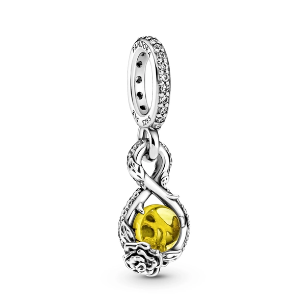 Disney Belle Unendlichkeit & Rosenblüte Anhänger von PANDORA, Schneller Versand - Nordicspectra.de