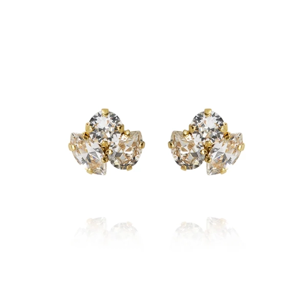 Ana Earrings Gold Crystal - Caroline Svedbom - Nopea toimitus ja lahjapakkaus - Nordic Spectra