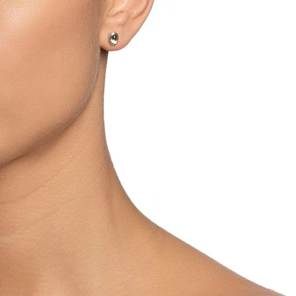 Love Bead Ear Silver - Green Quartz - Efva Attling - Suuri valikoima & ilmainen lahjapaketointi - Nordicspectra.fi