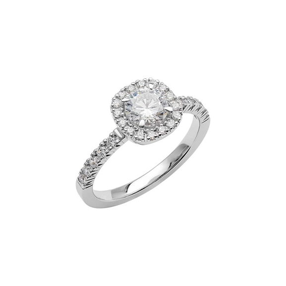 Love 18 Platinum - Wedding & engagement rings - Schalins - Scandinavian design - Nordic Spectra