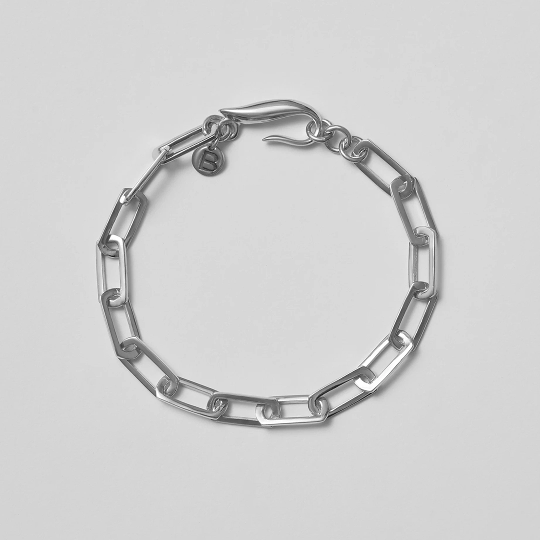 Blue Billie - Fat Collect Bracelet Silver
