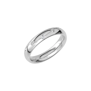 SR2012 White Gold - Wedding & engagement rings - Schalins - Scandinavian design - Nordic Spectra