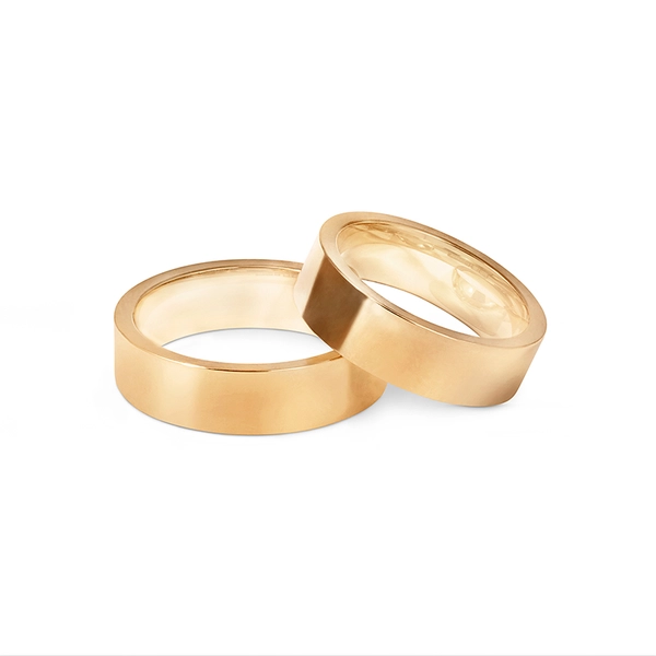 1946 Ring Rak 6 mm Guld - Nordic Spectra - Förstärker livets stora händelser - Nordic Spectra