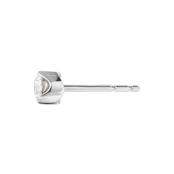Georg Jensen Signature Diamonds Stiftörhänge 0.20 ct Vitguld - Georg Jensen - Designsmycken med snabba & trygga leveranser - Nordic Spectra