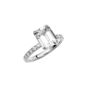 Fairytale 14 Snow White Beryl White Gold - Wedding & engagement rings - Schalins - Scandinavian design - Nordic Spectra